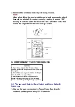 Preview for 38 page of Panasonic NN-G335MF Service Manual