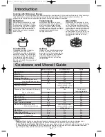 Preview for 12 page of Panasonic NN-G335WF Operation Manual And Cookbook