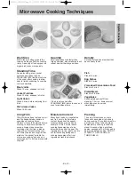 Preview for 13 page of Panasonic NN-G335WF Operation Manual And Cookbook