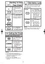 Preview for 13 page of Panasonic NN-G354 Operating Instructions Manual