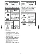 Preview for 18 page of Panasonic NN-G354 Operating Instructions Manual