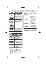 Preview for 15 page of Panasonic NN-G463W Operating Instructions Manual