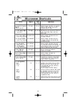 Preview for 26 page of Panasonic NN-G463W Operating Instructions Manual