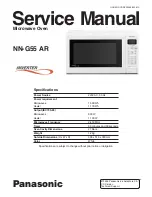 Panasonic NN-G55 AR Service Manual preview