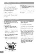 Preview for 10 page of Panasonic NN-GD34HW Operating Instructions Manual