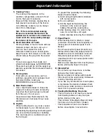 Preview for 5 page of Panasonic NN-GD358W Operating Instructions Manual