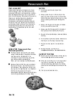 Preview for 18 page of Panasonic NN-GD358W Operating Instructions Manual