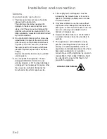 Preview for 4 page of Panasonic NN-GD359W Operating Instructions Manual