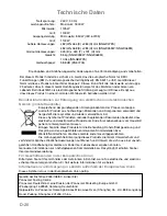 Preview for 42 page of Panasonic NN-GD359W Operating Instructions Manual