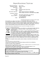 Preview for 142 page of Panasonic NN-GD359W Operating Instructions Manual