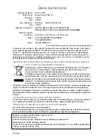 Preview for 262 page of Panasonic NN-GD359W Operating Instructions Manual