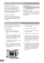 Preview for 10 page of Panasonic NN-GD36HM Operating Instructions Manual