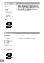 Preview for 83 page of Panasonic NN-GD36HM Operating Instructions Manual