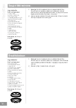 Preview for 126 page of Panasonic NN-GD36HM Operating Instructions Manual