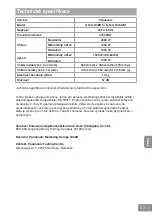 Preview for 432 page of Panasonic NN-GD36HM Operating Instructions Manual