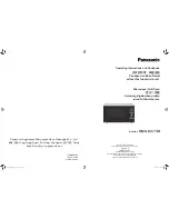 Preview for 1 page of Panasonic NN-GD371M Operating Instruction And Cook Book