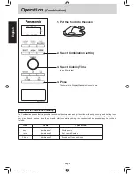 Preview for 9 page of Panasonic NN-GD371M Operating Instruction And Cook Book