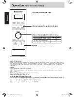 Preview for 11 page of Panasonic NN-GD371M Operating Instruction And Cook Book