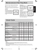 Preview for 18 page of Panasonic NN-GD371M Operating Instruction And Cook Book