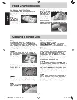 Preview for 19 page of Panasonic NN-GD371M Operating Instruction And Cook Book