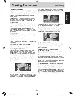 Preview for 20 page of Panasonic NN-GD371M Operating Instruction And Cook Book