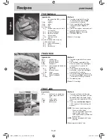 Preview for 23 page of Panasonic NN-GD371M Operating Instruction And Cook Book