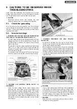 Preview for 9 page of Panasonic NN-GD371M Service Manual