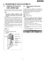 Preview for 19 page of Panasonic NN-GD371M Service Manual