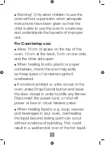 Preview for 5 page of Panasonic NN-GD371S Operating Instruction And Cook Book