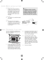 Preview for 12 page of Panasonic NN-GD371S Operating Instruction And Cook Book