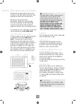 Preview for 20 page of Panasonic NN-GD371S Operating Instruction And Cook Book