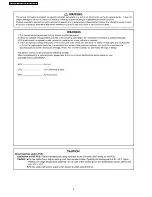 Предварительный просмотр 2 страницы Panasonic NN-GD371S Service Manual