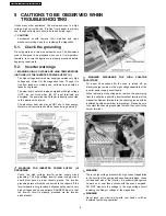 Preview for 8 page of Panasonic NN-GD371S Service Manual