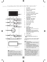 Предварительный просмотр 263 страницы Panasonic NN-GD452W Operating Instructions Manual