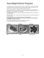 Preview for 23 page of Panasonic NN-GD458W Cookery Book & Operating Instructions