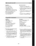 Preview for 85 page of Panasonic NN-GD458W Cookery Book & Operating Instructions