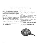 Предварительный просмотр 168 страницы Panasonic NN-GD550W Operating Instructions Manual