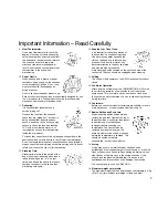 Preview for 9 page of Panasonic NN-GD556 Cookery Book & Operating Instructions