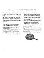 Preview for 35 page of Panasonic NN-GD560M Operating Instructions Manual