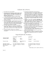 Preview for 115 page of Panasonic NN-GD560M Operating Instructions Manual