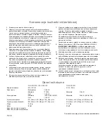 Preview for 134 page of Panasonic NN-GD560M Operating Instructions Manual