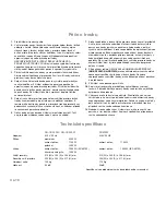 Preview for 153 page of Panasonic NN-GD560M Operating Instructions Manual