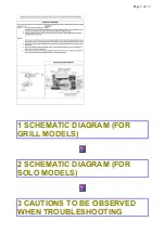 Предварительный просмотр 3 страницы Panasonic NN-GD566M Service Manual