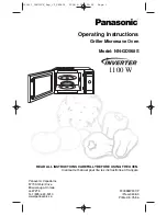 Panasonic NN-GD568S Operating Instructions Manual preview