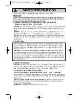 Preview for 9 page of Panasonic NN-GD568S Operating Instructions Manual