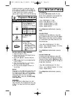 Preview for 18 page of Panasonic NN-GD568S Operating Instructions Manual