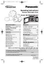 Preview for 1 page of Panasonic NN-GD578S Operating Instructions Manual