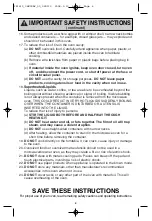 Preview for 4 page of Panasonic NN-GD578S Operating Instructions Manual