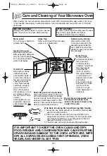 Preview for 11 page of Panasonic NN-GD578S Operating Instructions Manual