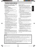 Preview for 2 page of Panasonic NN-GD579S Operating Instructions Manual